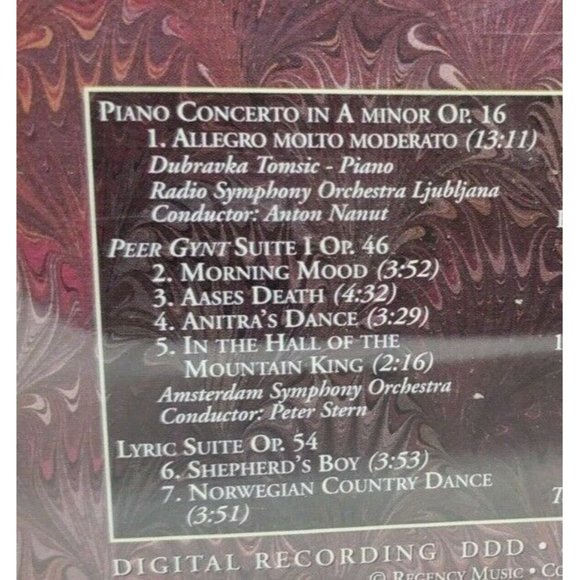 The Masterpiece Collection Grieg Vol 4 Classical Music CD No Scratches Clean - Picture 6 of 11